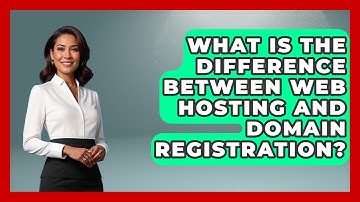 What Is the Difference Between Web Hosting and Domain Registration? | Domain And Hosting Gurus News