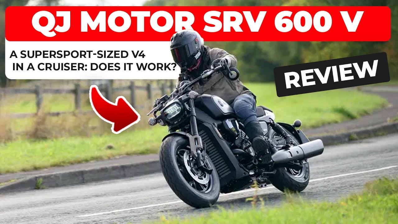 Обзор QJ Motor SRV 600 V: круизер с мощным двигателем, который меняет правила игры