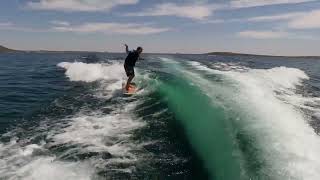 2022 Time Machine Wake Surf by Hyperlite. TetonWake.com 2022 Wake Surf Video Review