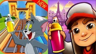 لعبة Subway Surfers 2020 ضد TOM and JERRY Subway Run بجودة عالية screenshot 2