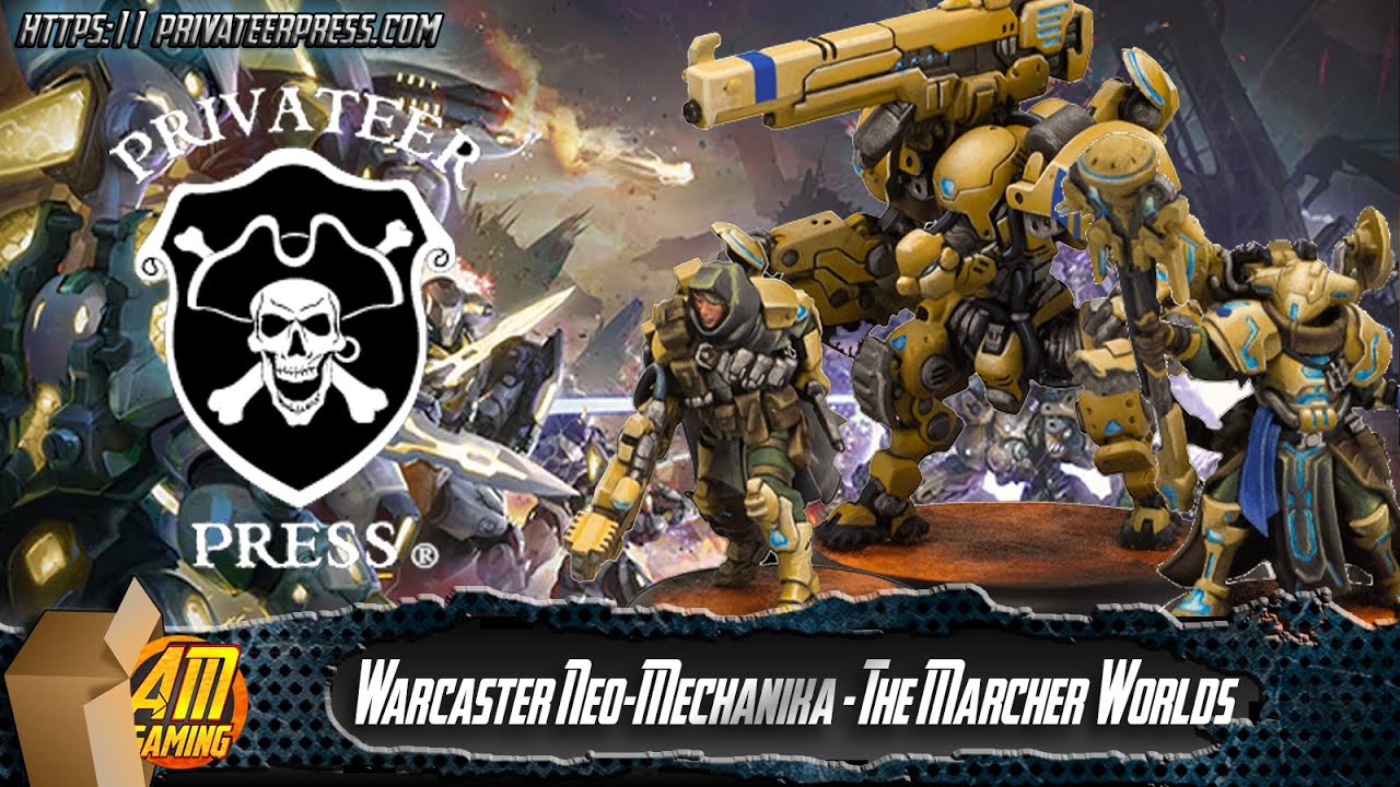 Privateer Press - Warcaster: Neo-Mechanika - The Marcher Worlds Miniature Review