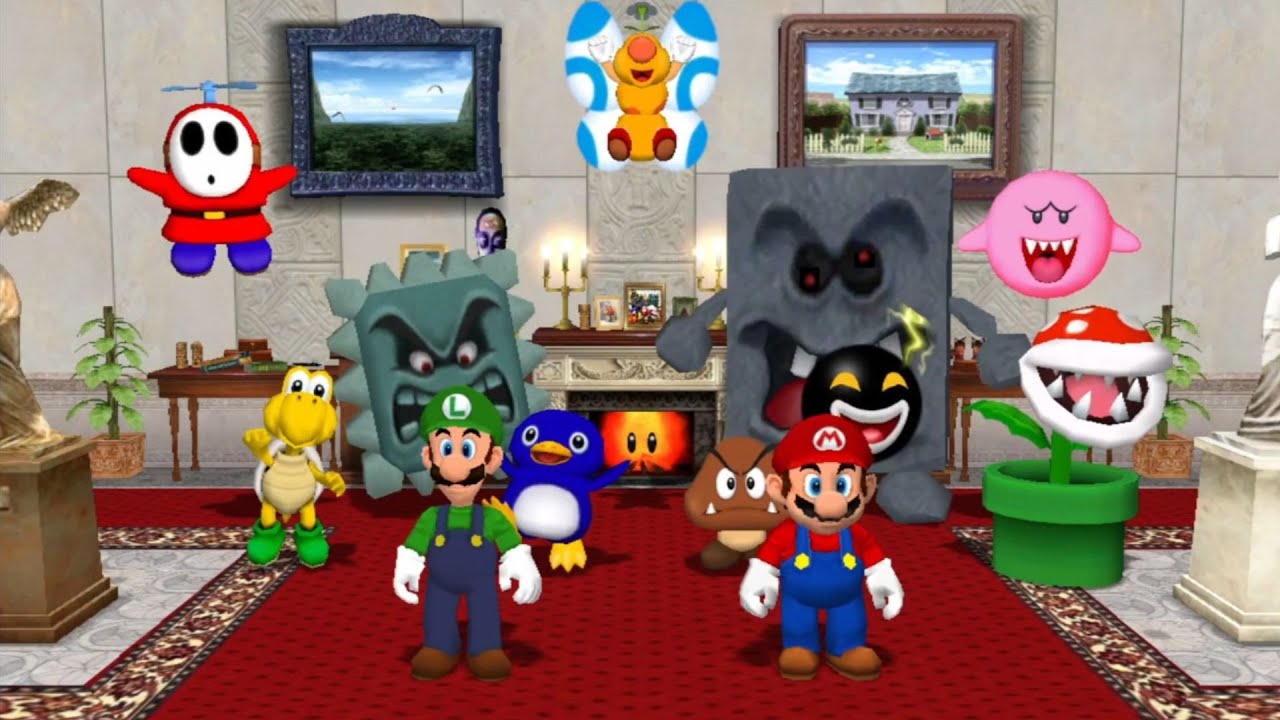 Mario Party 8 // All Duel Minigames | Luigi VS Mario