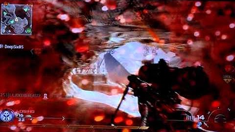 MW2 360 across map through rock no scope