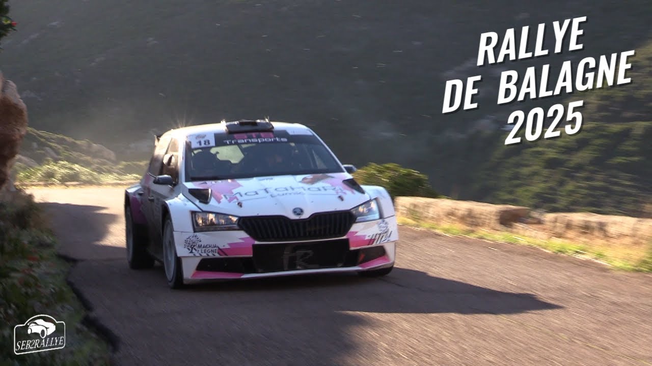 Alexandre  LEONI  et  Paul Alexandre  WOJCIK   Rallye de BALAGNE  2025