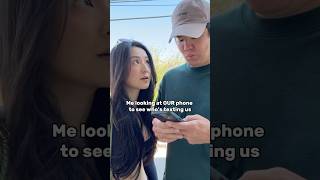 His phone is our phone🙈 #marriage #couplegoals #relationship #shorts #funny