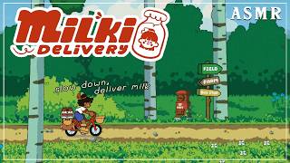 ASMR 🚲 Ghibli-Inspired Cycling Adventure! 🐄 Milki Delivery DEMO 🌿 Soft Spoken screenshot 4