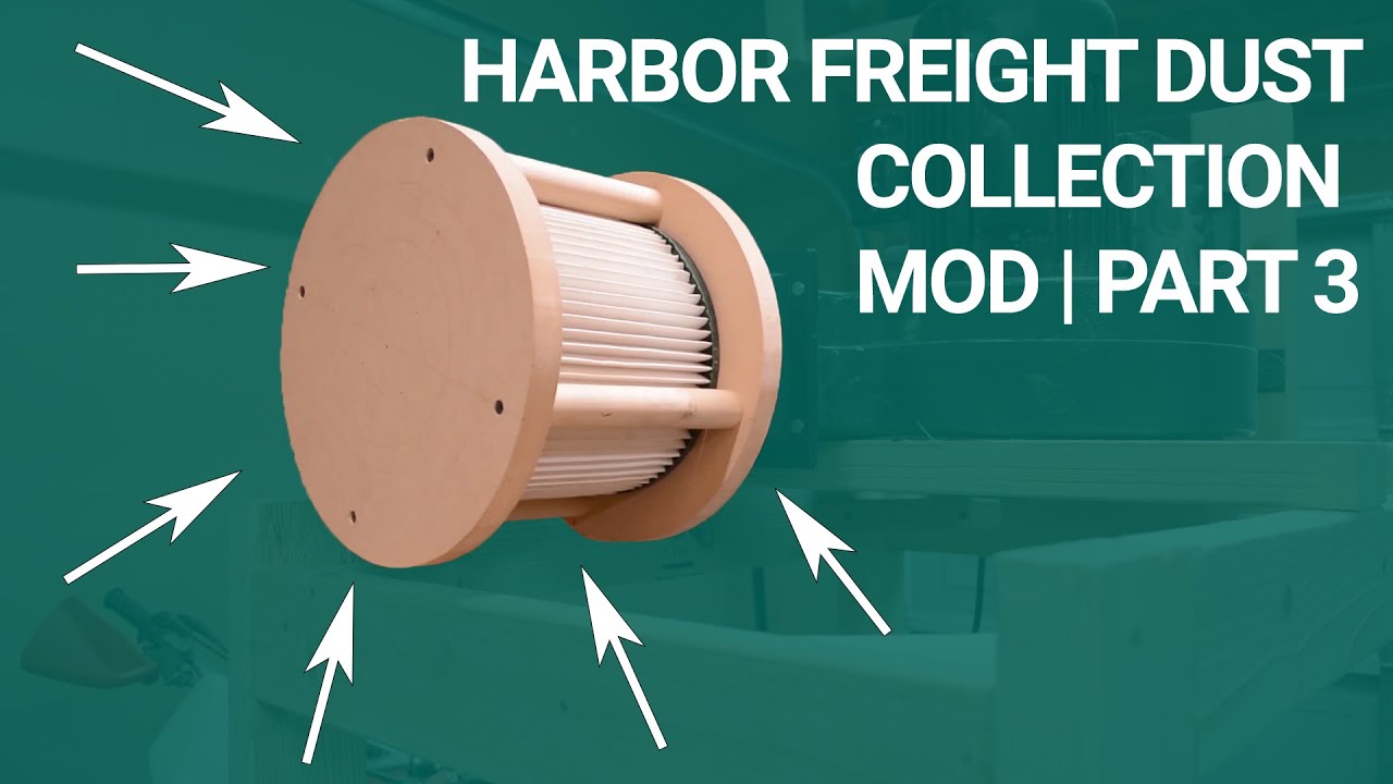 Harbor Freight Dust Collection Modification Part 3 YouTube