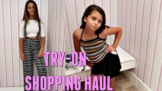 Mall Shopping Forever 21 Try On Haul 2018 Brand New Skyzone Tour Emma And Ellie