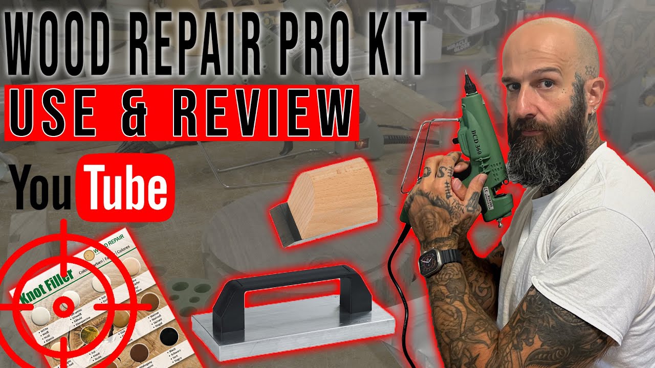 Wood repair Pro kit unboxing, use and review #woodworking #woodrepair 