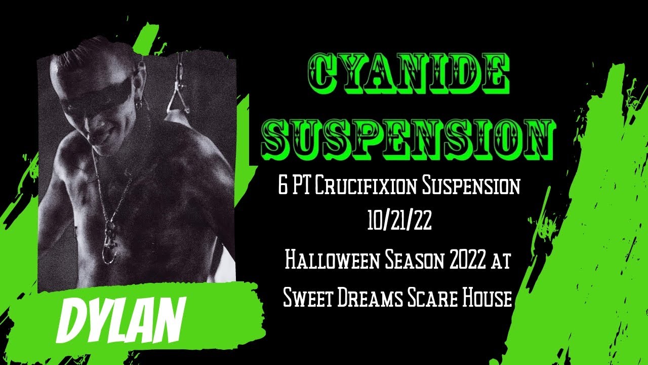 Dylan's 6pt Crucifixion Flesh Hook Suspension