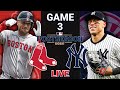 Red Sox vs Yankees Live Stream Play-by-Play, Highlights, Stats, Watch Along | A.L. Wild Card Game 3