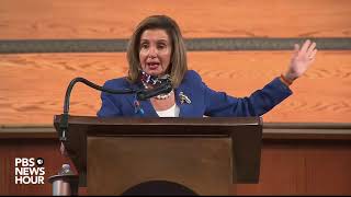 WATCH: Speaker of the House Nancy Pelosi's full tribute during John Lewis funeral