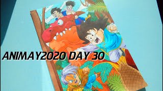 Speed Drawing - Gohan, Goten, Trunks and Videl | AniMay2020 Day 30