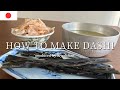 How to make traditional dashi