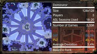 ASL Season 20 Maps Balance Ranking