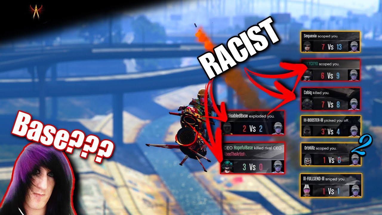 Расист-неудачник Трайхард был УНИЧТОЖЕН!!! (Чт. 1/2) | GTA Online