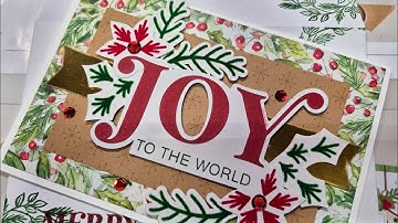 October 2025 Paper Pumpkin Alternative Video #21 Featuring Cozy Christmas From Stampin