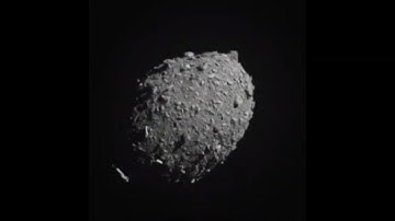 NASA DART Asteroid Impact Timelapse