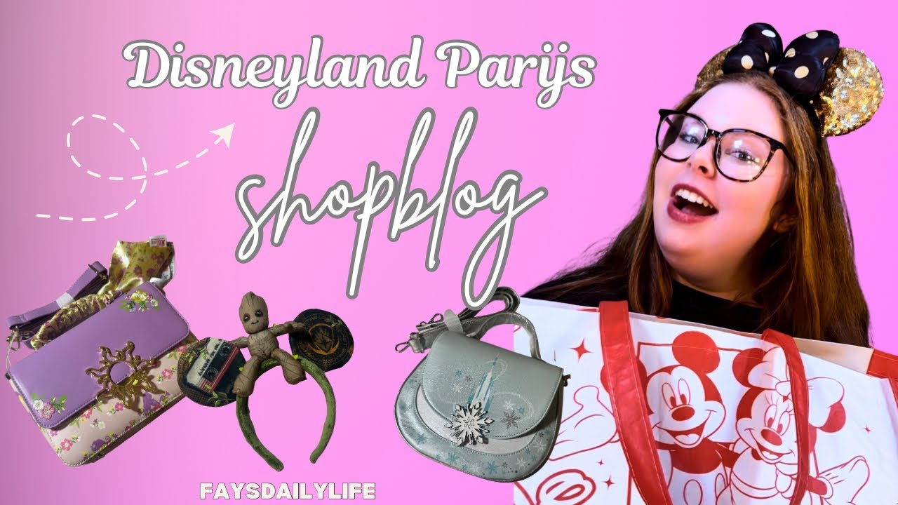 DISNEYLAND PARIJS SHOPBLOG!!  wat hebben wij gekocht in Disney??