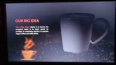 Coffee Shop Business PPT