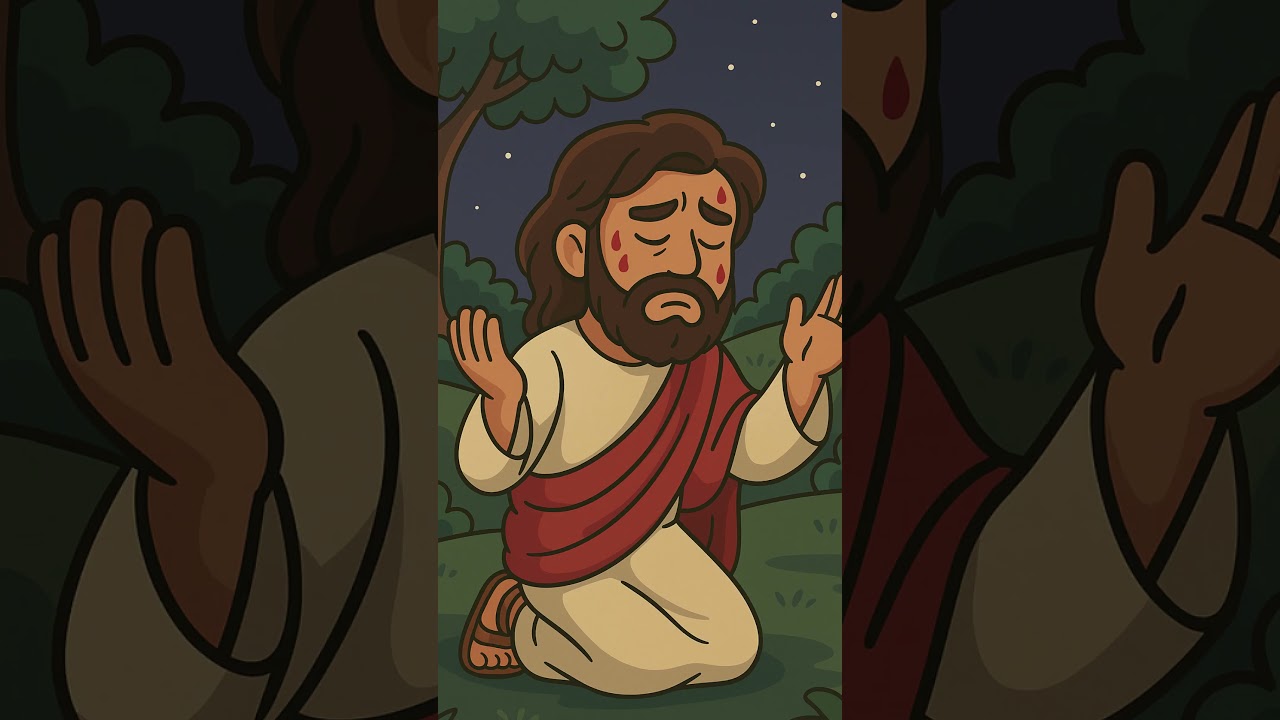 Tuhan Yesus Berdoa di Taman Getsemani 