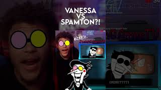 Spamton vs. Vanessa PART TWO #shorts #rapbattle #fivenightsatfreddys #fnaf #deltarune #gamingplush64