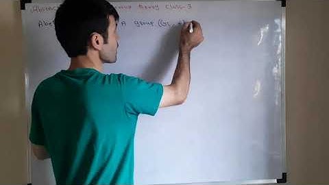 group theory class 3(Examples of Group, finite and infinite group, abelian group)