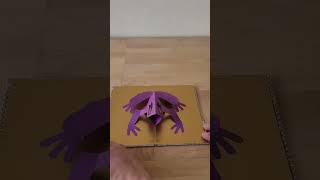 Golden Floor Violet FROGO! this popup frog is singing!!!!!