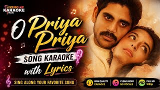 O Priya Priya Karaoke Song with lyrics from Geethanjali Movie | Telugu Old Karaoke Songs