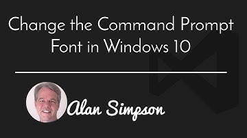 Make Command Prompt Text Bigger