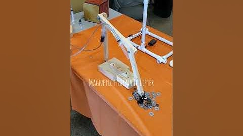 Magnetic Hydraulic Crane