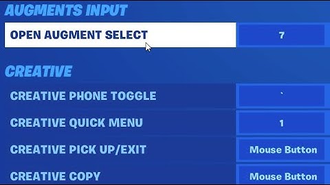 CHANGE Augment Keybind in Fortnite (How to Change Key bind for Augment in Fortnite?)!