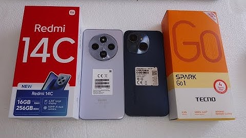 Xiaomi Redmi 14c vs Tecno Spark Go 1: speed test
