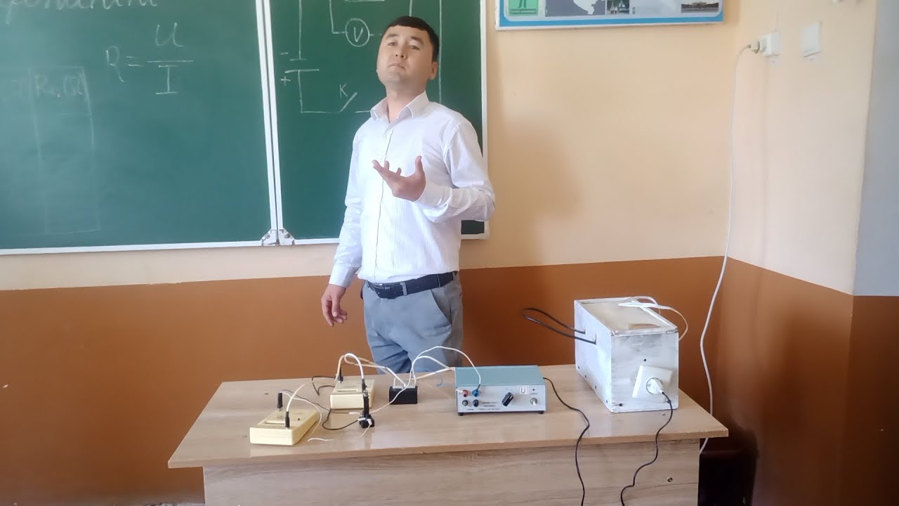 7 sinf fizika  Laboratoriya ishi  Om qonunini o'rganish