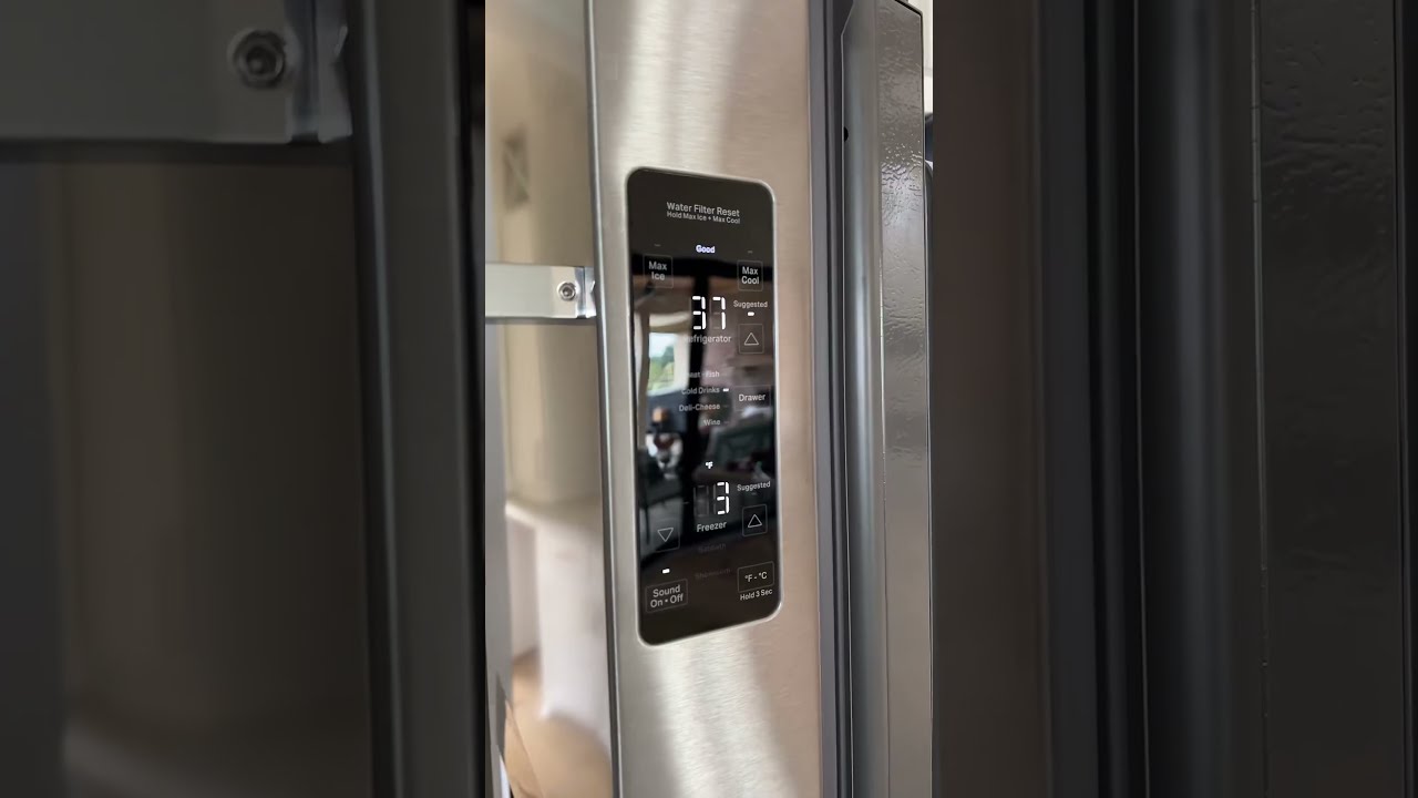 KitchenAid Counter Depth 23 8 Cu Ft French Door Refrigerator Review 10 