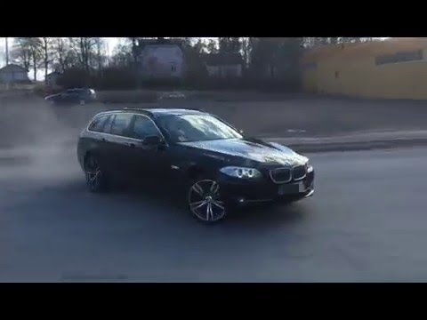 Bmw 5-series F11 diesel drift