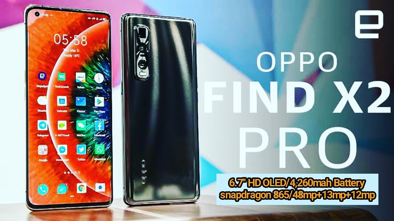 OPPO Find X2 pro|| features & specification||snapdragon865,48mp+13mp