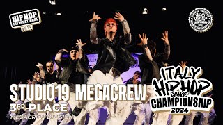 3Rd Place Studio19 Megacrew - Megacrew Division Italy Hip Hop Dance Championship 2024