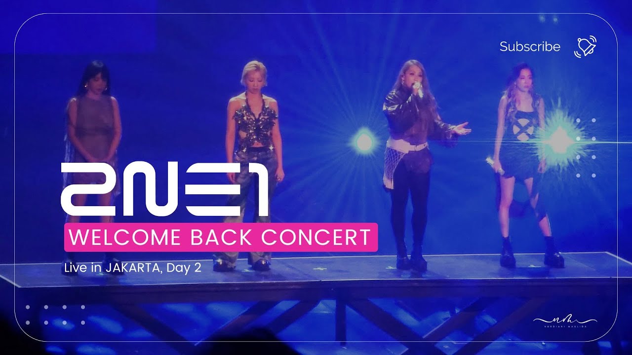 FANCAM 2NE1 WELCOME BACK CONCERT 2024-25 ASIA TOUR IN JAKARTA 2024 - DAY 2 (FULL VIDEO)