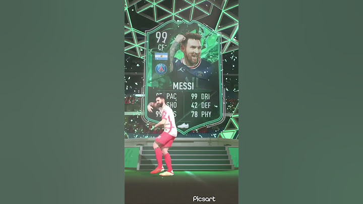 ميسي 99 فيفا 22