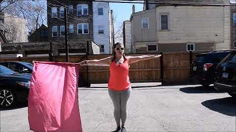 Helicopter Toss (Color Guard Fundamentals Teaching Tutorial Series)