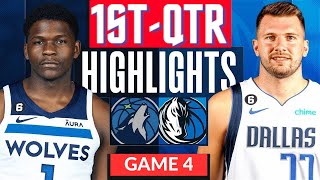 Minnesota Timberwolves vs. Dallas Mavericks  Game 4 Highlights 1stQTR | WCF | 2024 NBA Playoffs