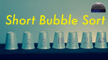 Short Bubble Sort Algorithm