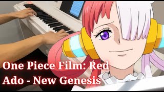 ADO - NEW GENESIS || ONE PIECE FILM: RED [Piano]