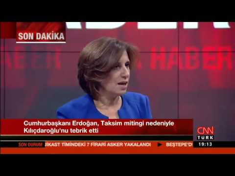 TÜSİAD Yönetim Kurulu Başkanı Cansen Başaran-Symes, CNN Türk kanalında Ana Haber bültenine katıldı