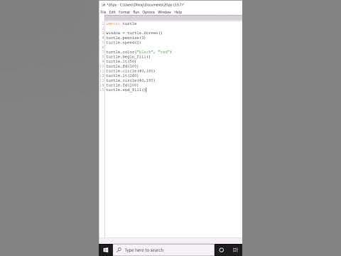 Express Your Love In An Unique Way: Python Turtle Hack | Python Turtle ...