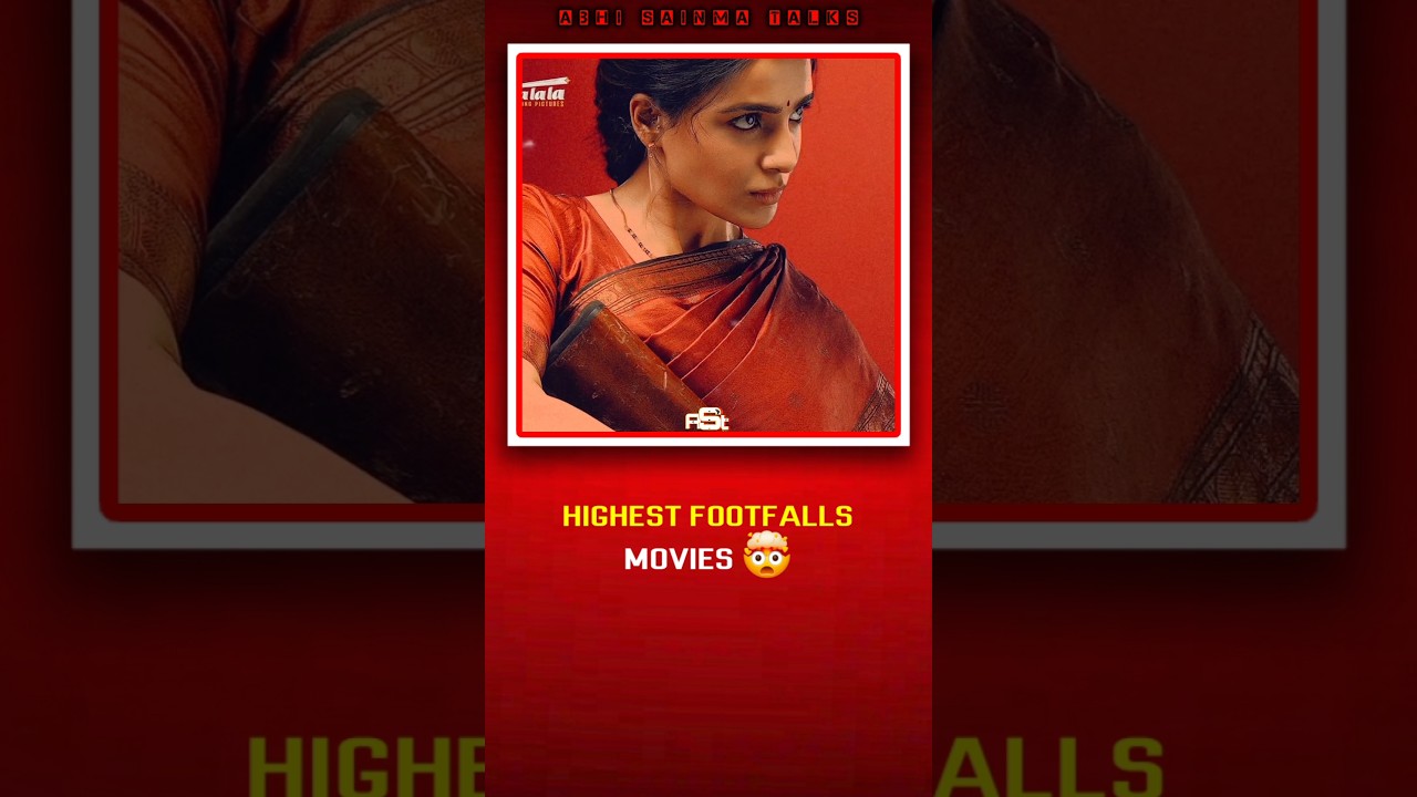 2026 Highest footfalls movies 🤫 #shortsfeed #shortvideo #yt