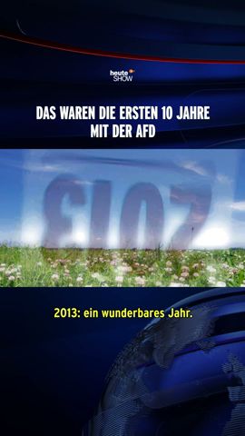 10 Jahre AfD | heute-show #shorts