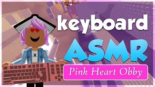 💕 Roblox Pink heart obby but it's KEYBOARD ASMR *very clicky* screenshot 2