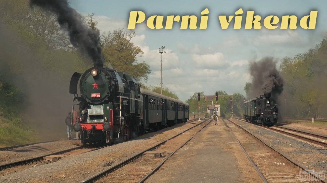 Parní víkend v Lužné u Rakovníka 2025